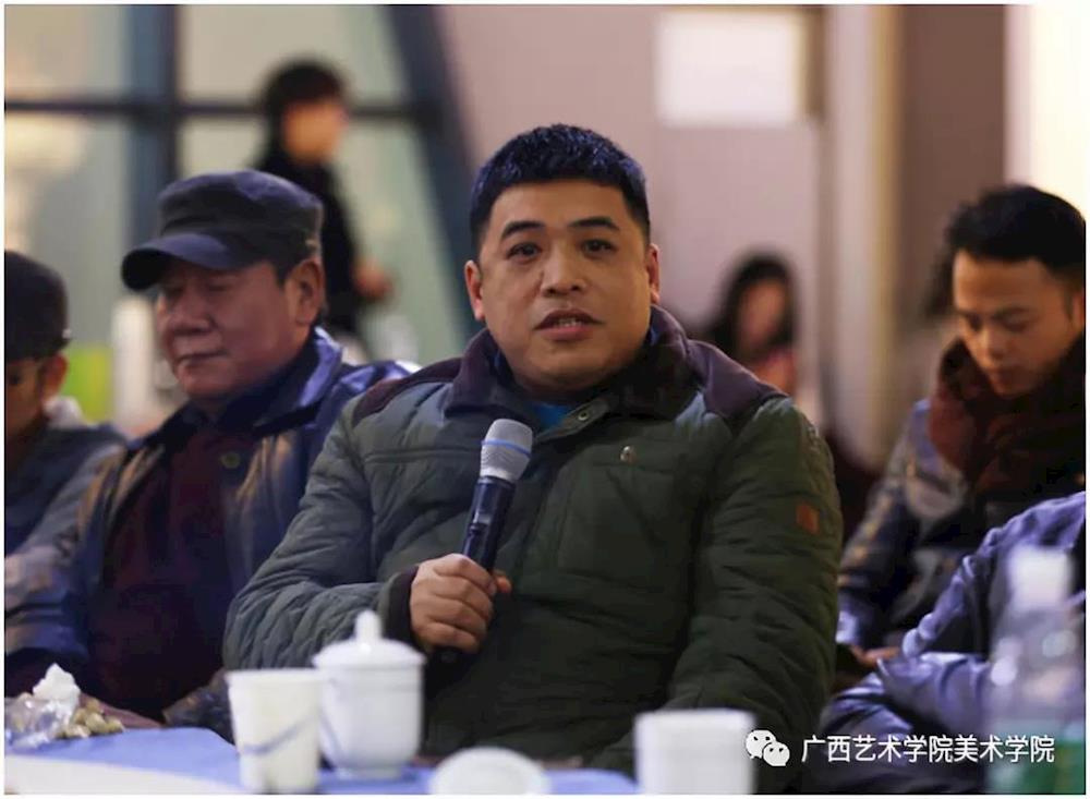 画甘南美术学院教师作品邀请展开幕式及学术研讨会在