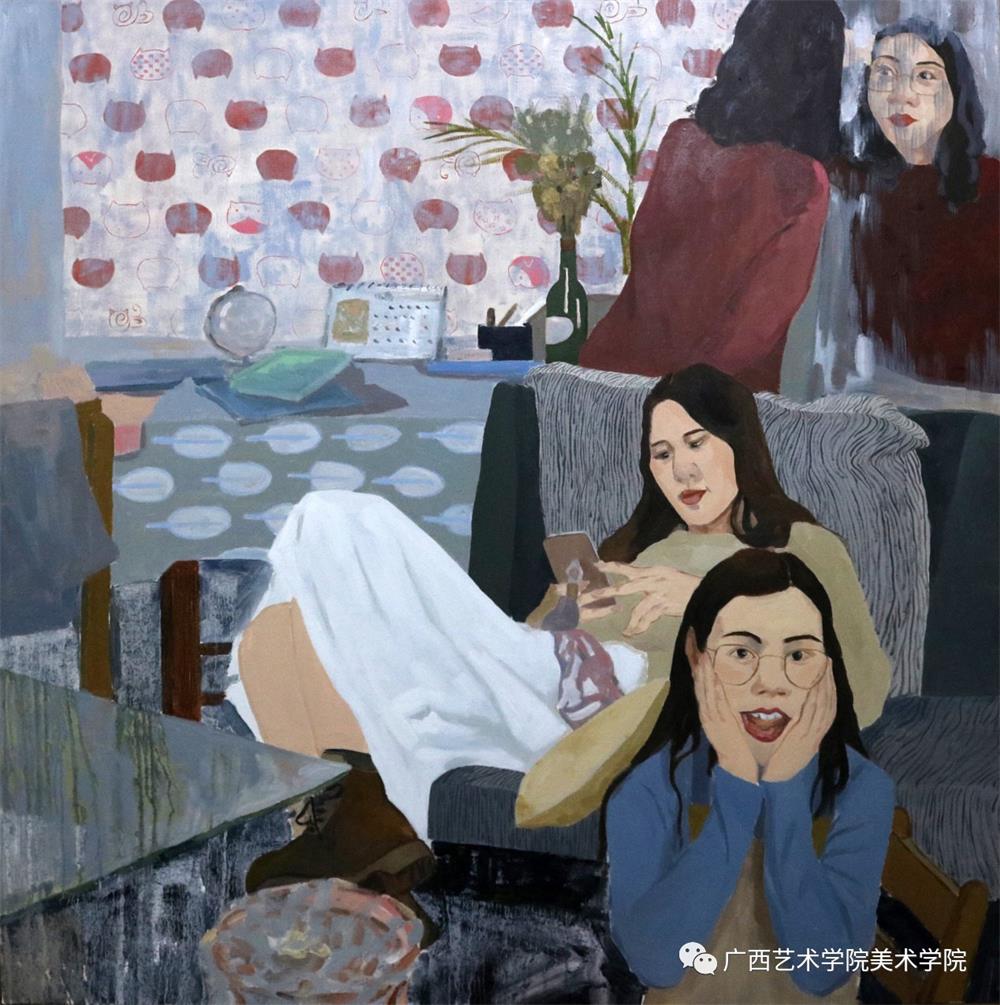 美院展讯广西艺术学院2018年研究生师生主题科研创作项目具象油画表现